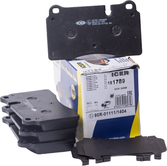 Колодки тормозные Icer 181789