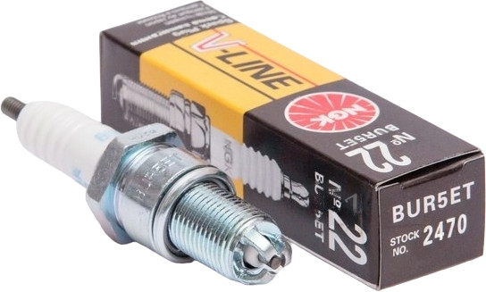 Свеча зажигания NGK 2470 BUR5ET (VL 22)