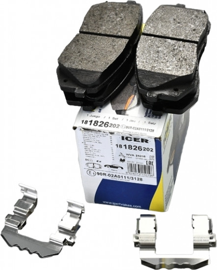 Колодки тормозные Icer 181826202