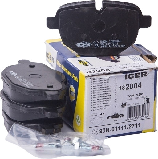 Колодки тормозные Icer 182004