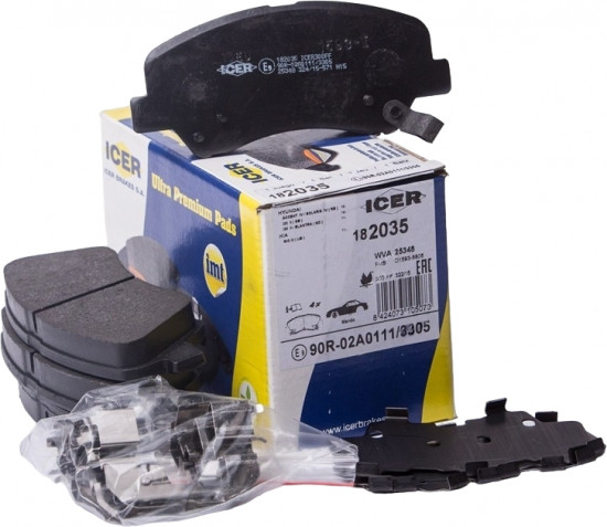 Колодки тормозные Icer 182035