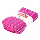 Комплект кухонных полотенец (41х48 - 4 шт) (розовые)