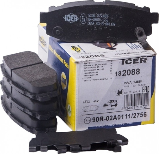 Колодки тормозные Icer 182088