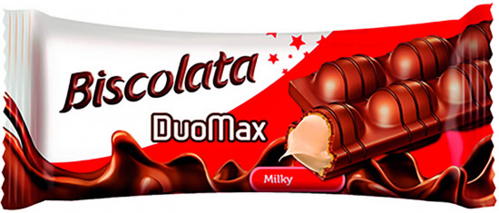 Вафли с молочным кремом «Biscolata»