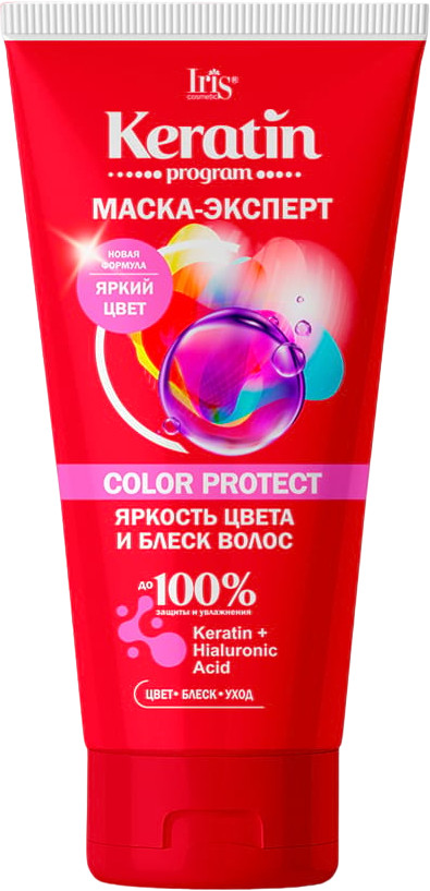 Маска для волос «Color protect» | Keratin program | Iris Cosmetic