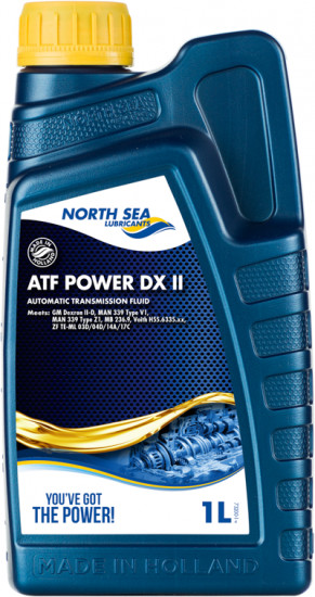 Трансмиссионное масло North Sea ATF Power DX II