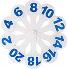 Веер-касса цифр от 1 до 20