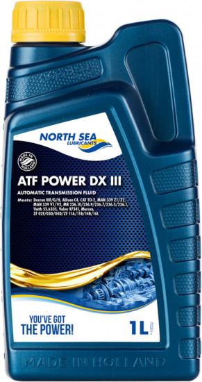 Трансмиссионное масло North Sea ATF Power DX III