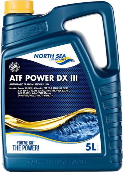 Трансмиссионное масло North Sea ATF Power DX III