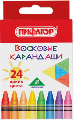 Набор карандашей восковых