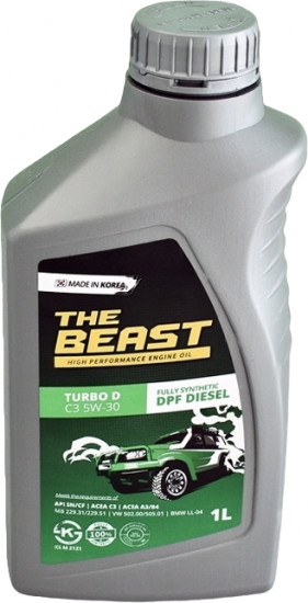 Моторное масло The Beast Turbo C3 5W-30