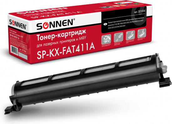 Тонер-картридж Sonnen SP-KXFAT411A