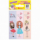 Закладки для книг магнитные «Fashion Girls»