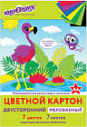 Картон цветной «Фламинго»