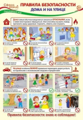 Плакат «Правила безопасности»