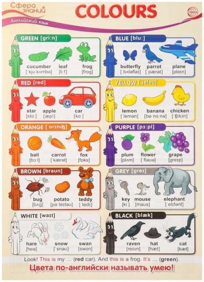 Плакат «Colours»