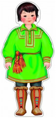 Мальчик в костюме хантов и манси