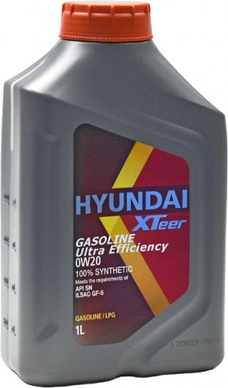 Моторное масло Hyundai XTeer 0W20
