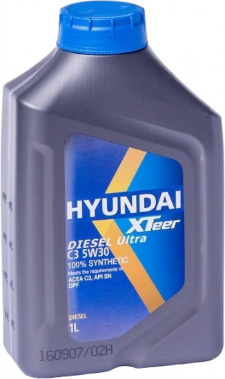 Моторное масло Hyundai XTeer Diesel Ultra С3 5W30