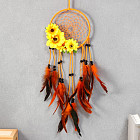 Ловец снов «Паутинка с герберами»