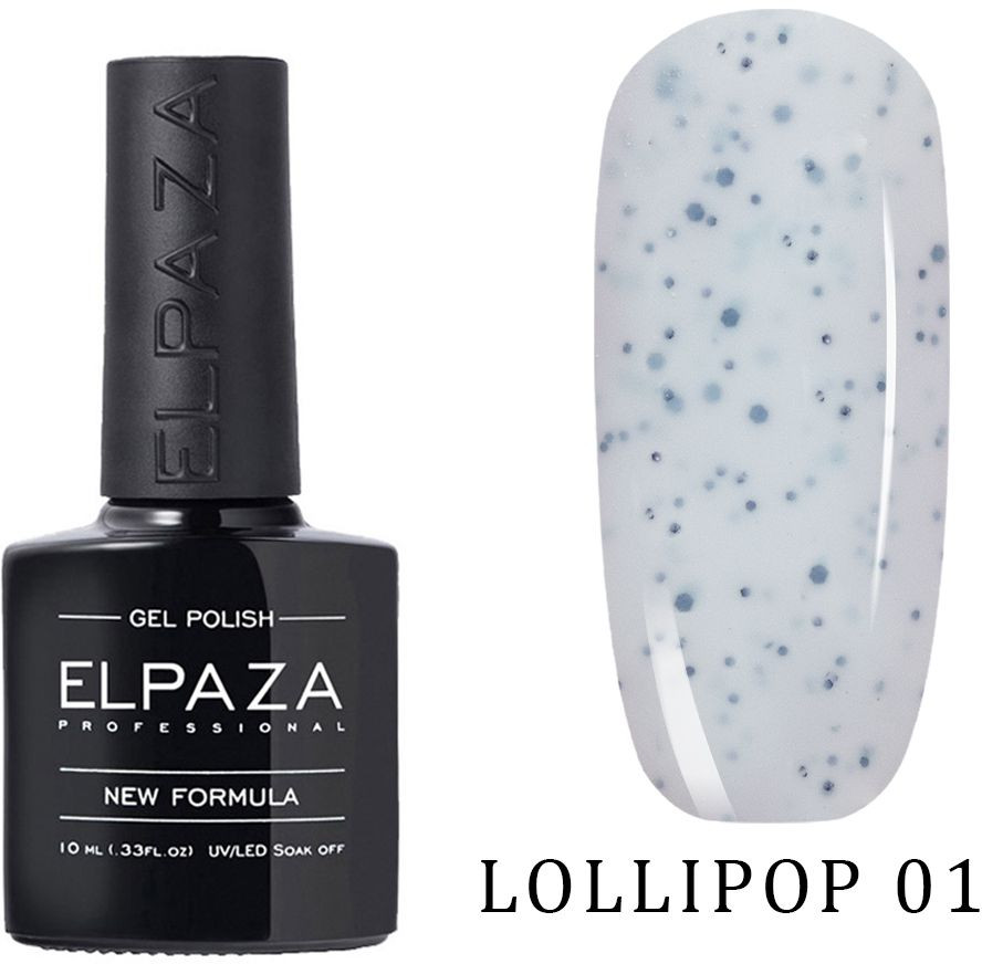 Гель-лак для ногтей, оттенок 01 | Lollipop | Elpaza Professional