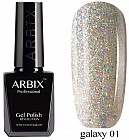 Гель-лак для ногтей, оттенок Galaxy 01