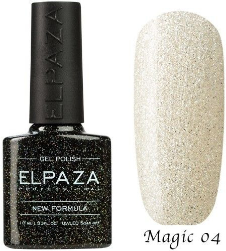 Гель-лак для ногтей, оттенок 004 Полярная звезда | Magic | Elpaza Professional