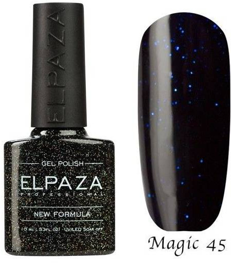 Гель-лак для ногтей, оттенок 045 Галактика | Magic | Elpaza Professional