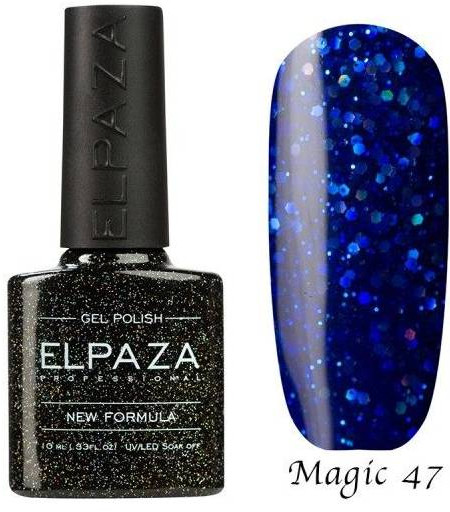 Гель-лак для ногтей, оттенок 047 Морской круиз | Magic | Elpaza Professional