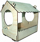 Конструктор деревянный «Кормушка для птиц малая»