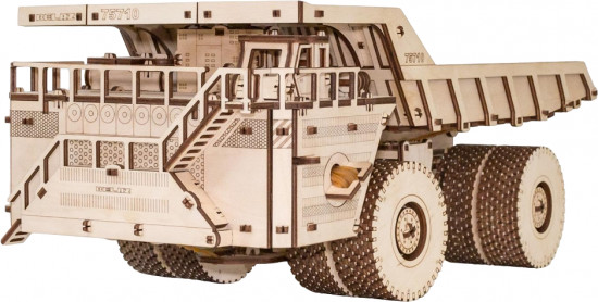 Конструктор деревянный 3D «Belaz 75710»