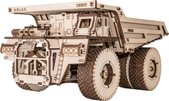 Конструктор деревянный 3D «Belaz 75600»