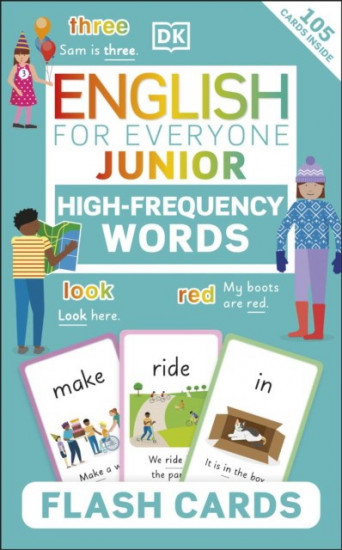 English for Everyone Junior: High Frequency Words Flash Cards