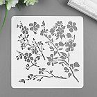 Трафарет «Цветочные ветки»