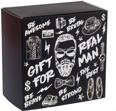 Коробка сборная «Gift for real man»