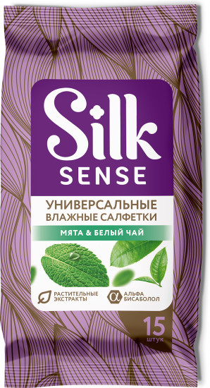 Салфетки влажные «Белый чай и мята»