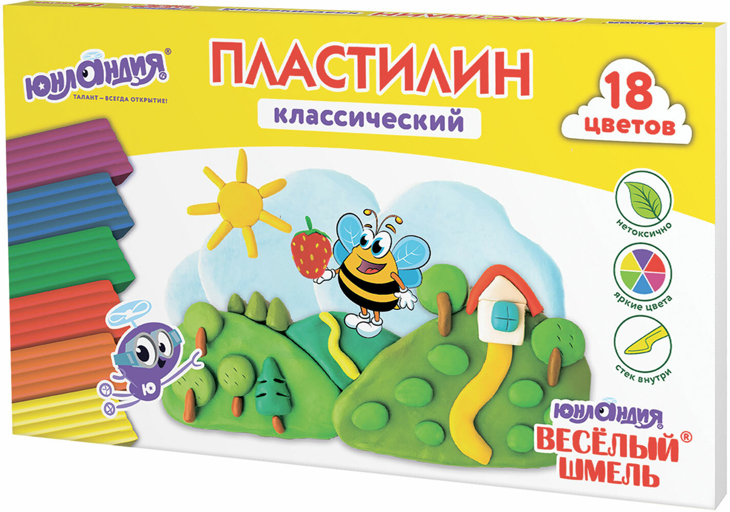 Пластилин классический | Веселый шмель | Юнландия