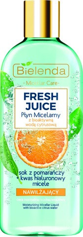 Мицеллярная вода для лица «Апельсин» | Fresh Juice | Bielenda