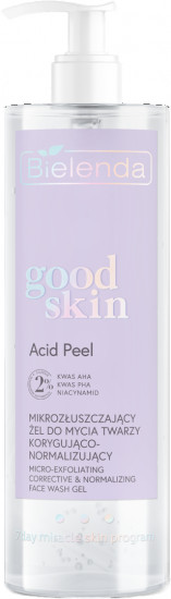 Гель для умывания микроотшелушивающий и нормализующий «Acid Peel»