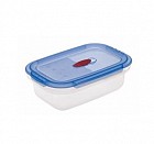 Контейнер для хранения продуктов «Micro-clip» (0,2 л) прямоугольный, цвет в ассортименте