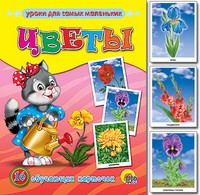 Обучающие карточки "Цветы" | Обучающие карточки