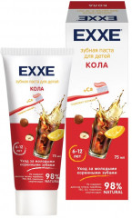 Зубная паста с кальцием детская «Кола»