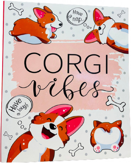 Блокнот «Corgi vibes»