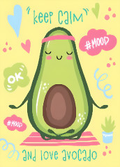 Блокнот «Avocado mood»