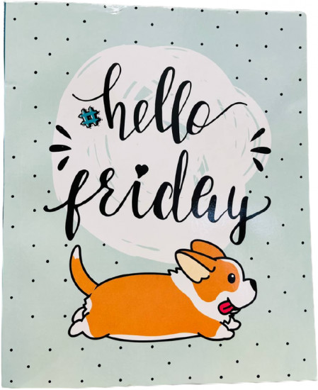 Блокнот позитивного настроения «Hello Friday»