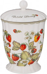 Банка с крышкой «Strawberry»
