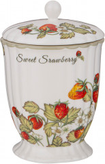 Банка с крышкой «Strawberry»