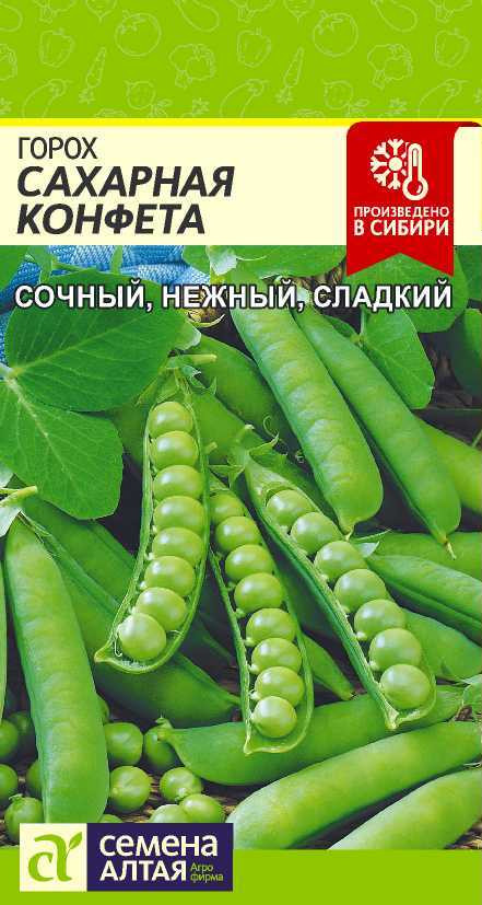 Горох «Сахарная конфета» | Семена Алтая
