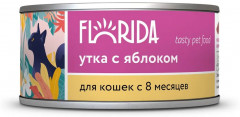 Консервы для кошек «Утка с яблоком»