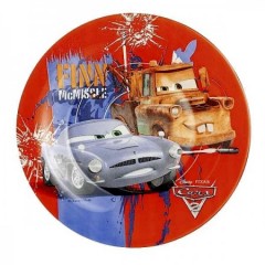 Тарелка Disney Cars 2 десертная, диаметр 19 см